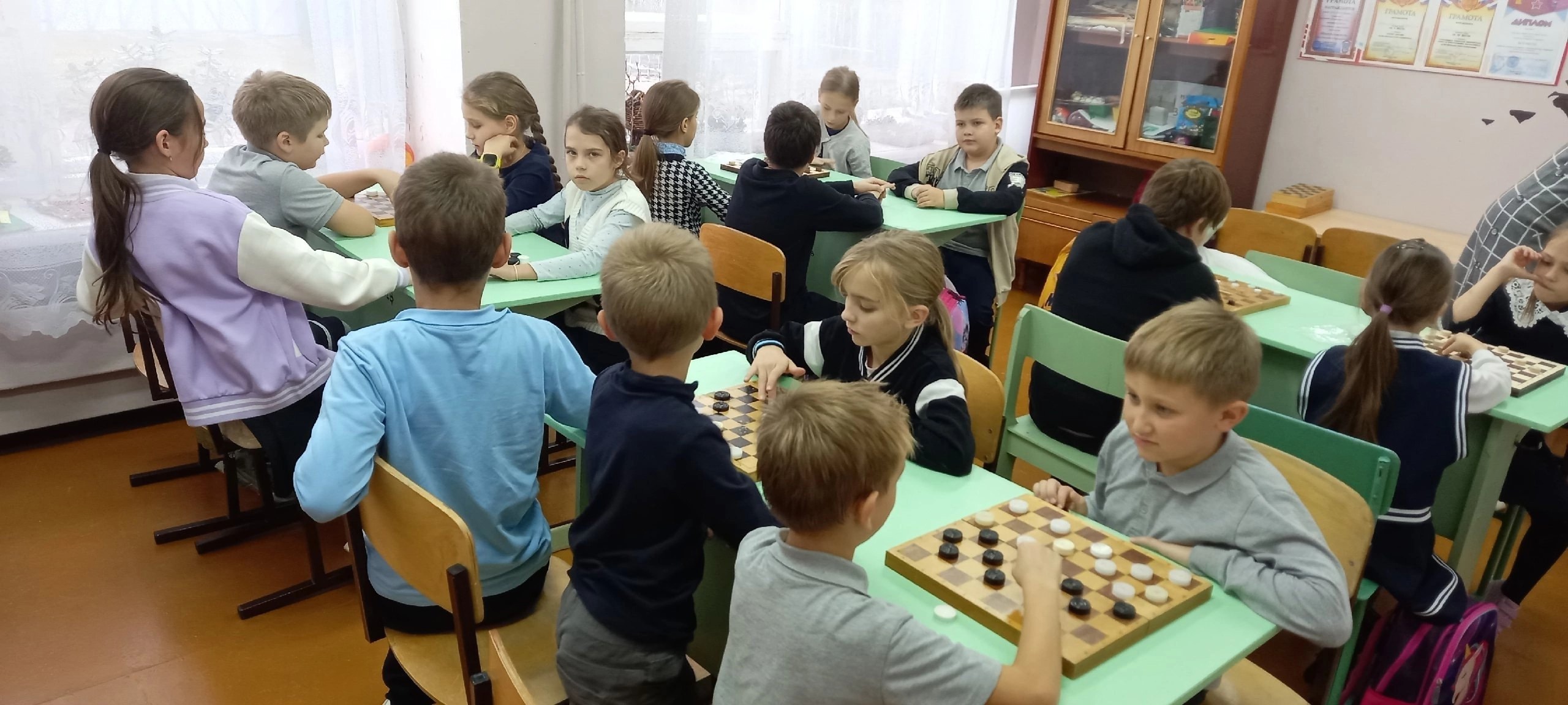 Шашечный турнир.